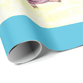 Drie kleine varkens met hun huizen cadeaupapier (Rol Hoek)