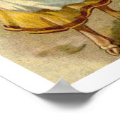 Drie Kleine Varkens Oude Sprookje Poster (Hoek)