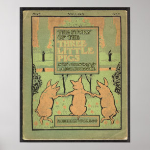 Drie kleine Varkens Poster