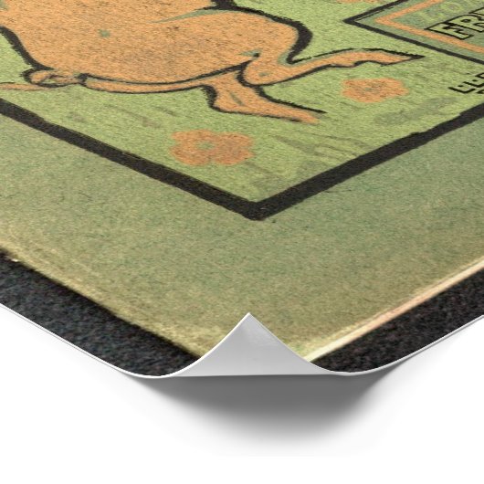 Drie kleine Varkens Poster (Hoek)