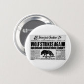 Drie kleine varkens ronde button 5,7 cm (Voorkant /achterkant)