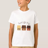 Drie kleine varkens t-shirt (Voorkant)