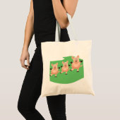 Drie kleine varkens tote bag (Voorkant (product))