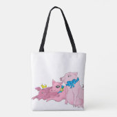 Drie kleine varkens tote bag (Achterkant)