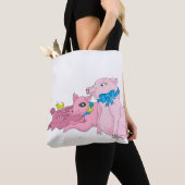 Drie kleine varkens tote bag (Dichtbij)