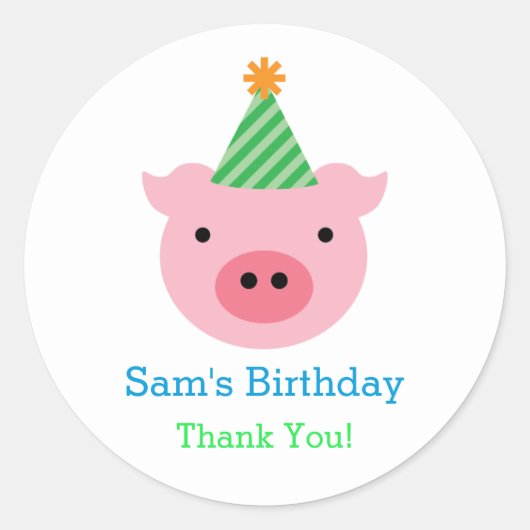 Drie kleine varkens zijn voor Sticker (Voorkant)