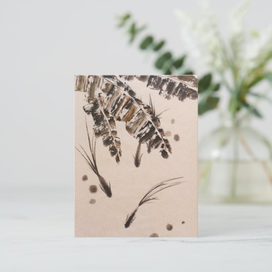 Drie kleine vissen briefkaart (Staand voorkant)