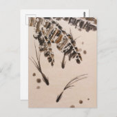 Drie kleine vissen briefkaart (Voorkant / Achterkant)