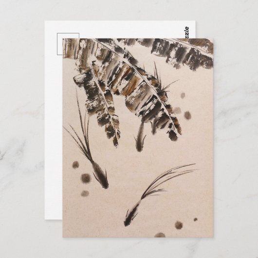 Drie kleine vissen briefkaart (Voorkant / Achterkant)