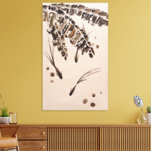 Drie kleine vissen canvas afdruk (Insitu (Woonkamer))