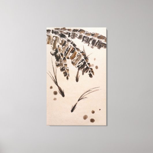 Drie kleine vissen canvas afdruk (Voorkant)