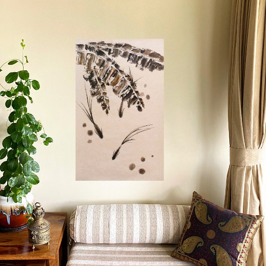 Drie kleine vissen perfect poster