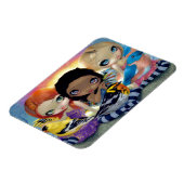 "Drie kleine vogels" magneet (Linkerzijde)