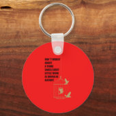 Drie kleine vogels sleutelhanger (Voorkant)