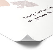 Drie kleine vogels Song Neutrale slaapkamer Art Pr Poster (Hoek)