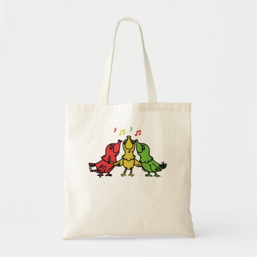 drie kleine vogels tote bag (Voorkant)