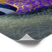 Drie kleine vogeltjes ART PRINT-vogelverschrikkero Poster (Hoek)