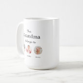 Drie kleinkinderen gepersonaliseerd koffiemok (Voorkant links)