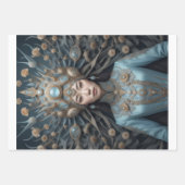 Drie kleuren, één mensheid - inpakpapier vel (Voorkant 2)