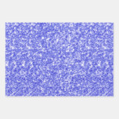 Drie kleuren faux glitter textuur inpakpapier vel (Voorkant 3)