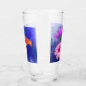 Drie kleuren Gerberas glas (Links)