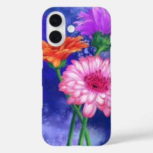 Drie kleuren Gerberas iPhone Case