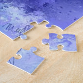 Drie kleuren Gerberas Puzzle - Prachtig Legpuzzel (Zijkant)