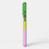 drie kleuren kunst afbeelding iPhone hoesje (Linkerkant)