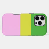drie kleuren kunst afbeelding iPhone hoesje (Achterkant horizontaal)