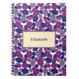 Drie kleuren van het patroon van het oppervlak van notitieboek