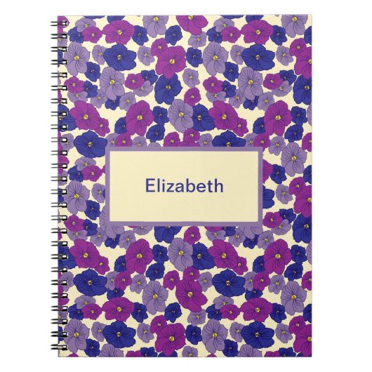 Drie kleuren van het patroon van het oppervlak van notitieboek (Voorkant)