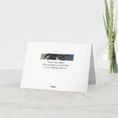 Drie kleurrijke paarden - Wenskaart Kaart (Achterkant)