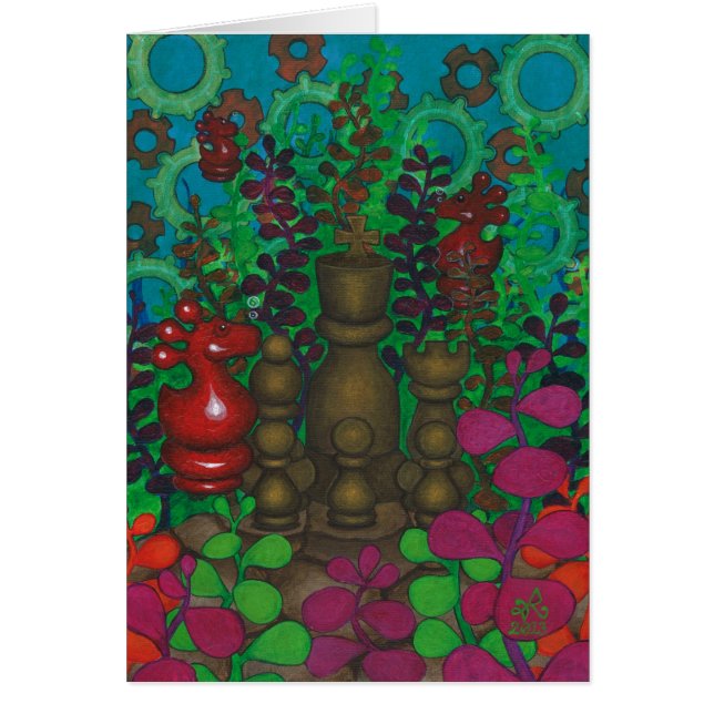 Drie Knachten bij King's Castle (Voorkant)