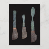 Drie Knives uit Pompeii, Roman, c.100 BC-79 AD Briefkaart (Voorkant)