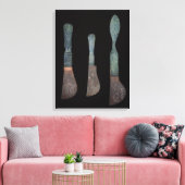 Drie Knives uit Pompeii, Roman, c.100 BC-79 AD Canvas Afdruk (Insitu (Woonkamer))