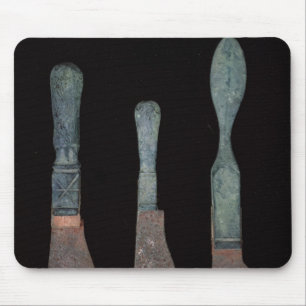 Drie Knives uit Pompeii, Roman, c.100 BC-79 AD Muismat