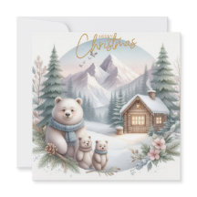 Drie knuffelberen in de Noordse natuur