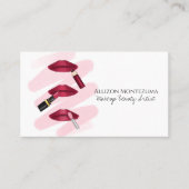 Drie knuppels in magenta - lip Makeup Producten Visitekaartje (Voorkant)