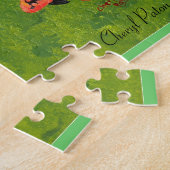 Drie Koi vissen zwemmen, Afbeelding puzzel Legpuzzel (Zijkant)