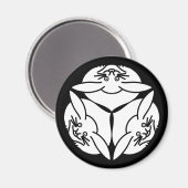 Drie konijnen magneet (Voorkant / Achterkant)