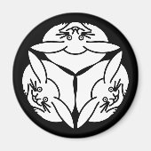 Drie konijnen magneet (Voorkant)