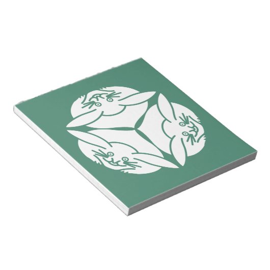 Drie konijnen notitieblok (Schuin)