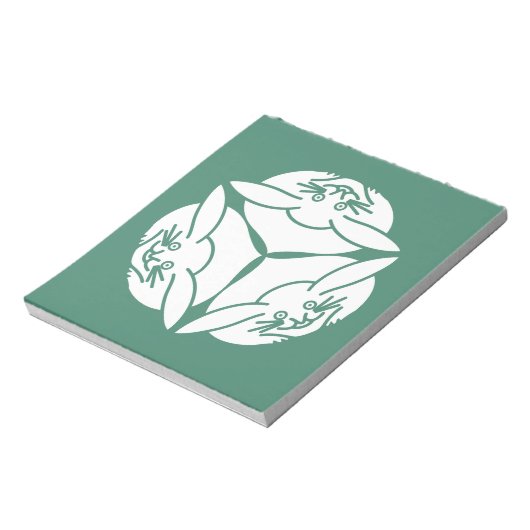 Drie konijnen notitieblok (Linkerzijde)