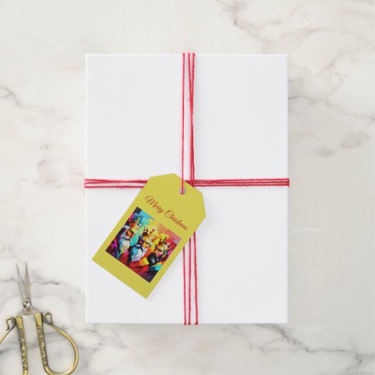 Drie Koningen Cadeaulabel (Met Touw)