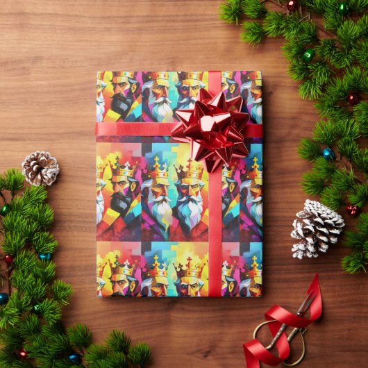 Drie Koningen Cadeaupapier (Feestdagen Geschenken)