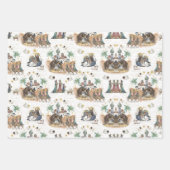 Drie koningen in Bethlehem Inpakpapier Vel (Voorkant 3)