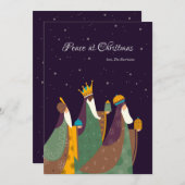 Drie Koningen Kerst Wenskaart Feestdagenkaart (Voorkant / Achterkant)