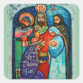 Drie Koningen Kerstvakantie Stickers