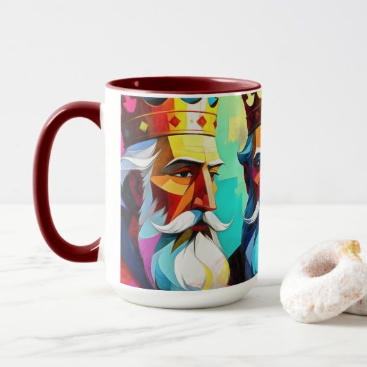 Drie Koningen Mok (Met donut)