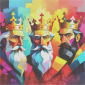 Drie Koningen Sticker (Voorkant)